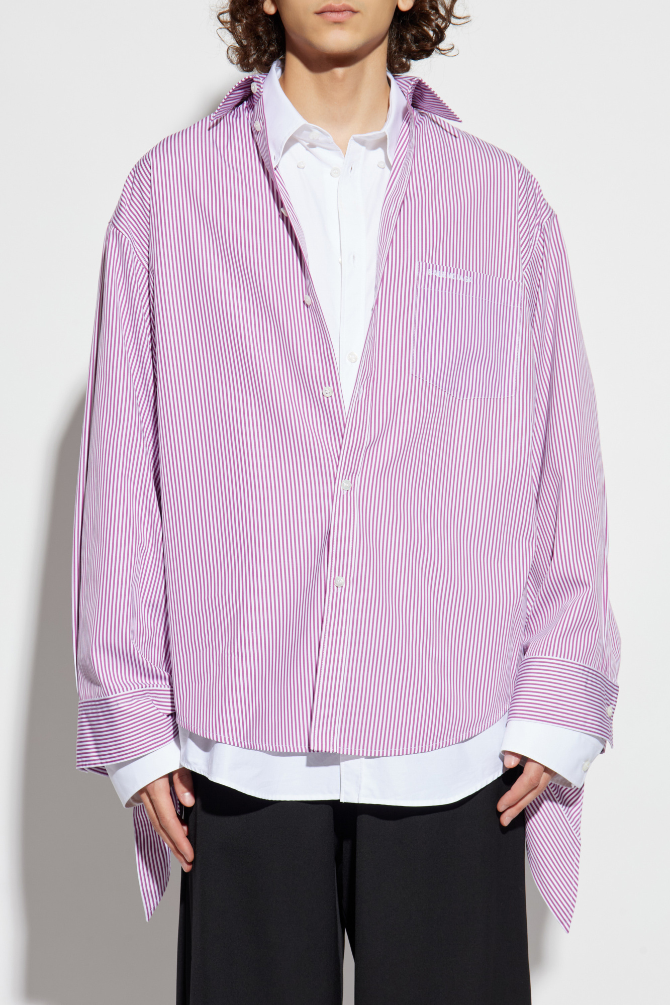 Balenciaga Shirt with logo | Men's | Vitkac